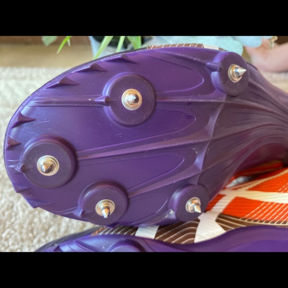 Asics Hyper Rocket Track Spikes Running Shoes 10 - Picture 11 of 13